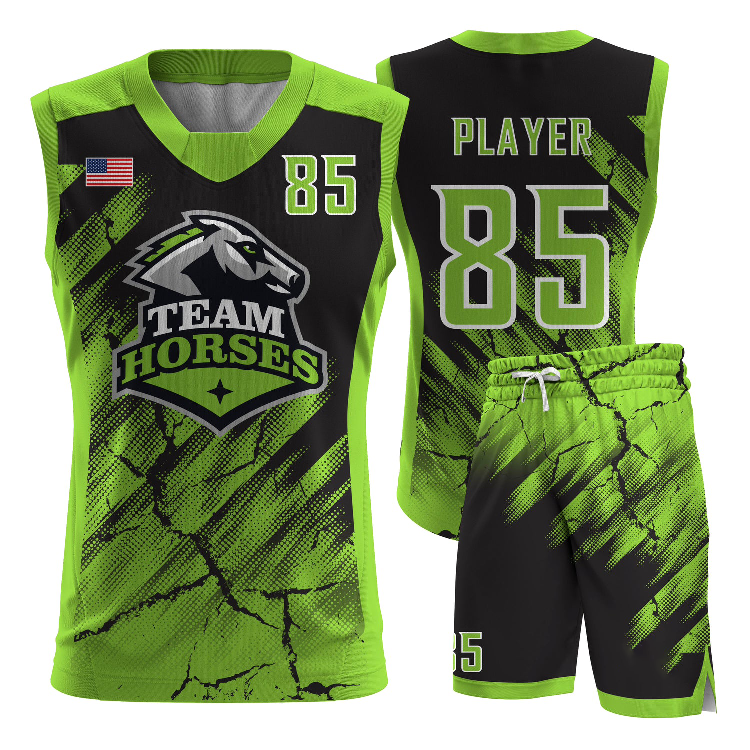 Custom Sublimation printed Basketball Kit BK-4